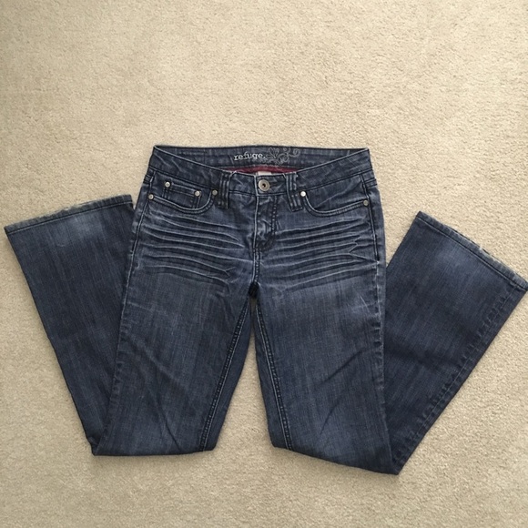 refuge Denim - Refuge boot cut jeans